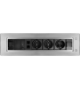 Купить ORNO - Блок розеточный встраиваемый 2хRJ45 кат. 5e UTP + HDMI + 2x2P+E со шторками, с электроприводом, кабель 2м, 3680вт, алюминий. - Артикул: OR-AE-13110-AL в интернет-магазине умной техники Legrand2.by в Минске