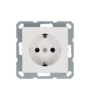 Купить Штепсельная розетка SCHUKO&reg; 16А / 250В 2P+T с защитными шторками, винтовой зажим, белый глянцевый; G-Series в интернет-магазине умной техники Legrand2.by в Минске