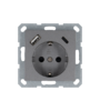Купить Розетка SCHUKO&reg; с USB-зарядным устройством, тип A + тип С, алюминий - титан; G-Series в интернет-магазине умной техники Legrand2.by в Минске