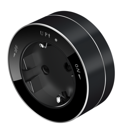 Купить Розетка с заземлением Systeme Electric MuitiTrack 16А/250В, антрацит MTK13001B в интернет-магазине умной техники Legrand2.by в Минске