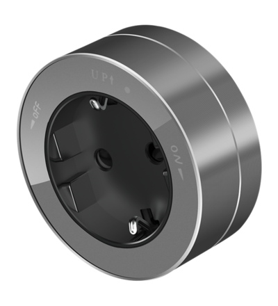 Купить Розетка с заземлением Systeme Electric MuitiTrack 16А/250В, графит MTK13001G в интернет-магазине умной техники Legrand2.by в Минске