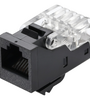 Купить Коннектор Rj45 кат. 6А черного цвета, устанавливается в суппорт арт. 32976 или 32971. в интернет-магазине умной техники Legrand2.by в Минске