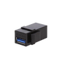 Купить Коннектор USB A F-F информационныый черного цвета, устанавливается в суппорт арт. 32976 или 32971. в интернет-магазине умной техники Legrand2.by в Минске