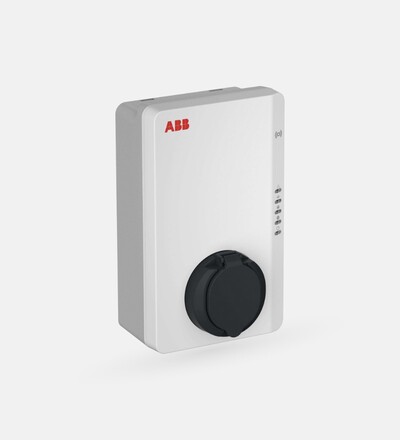 Купить Зарядная станция для электромобиля ABB Terra AC + RFID | 22kW | Вилка Type 2 (белый) в интернет-магазине умной техники Legrand2.by в Минске